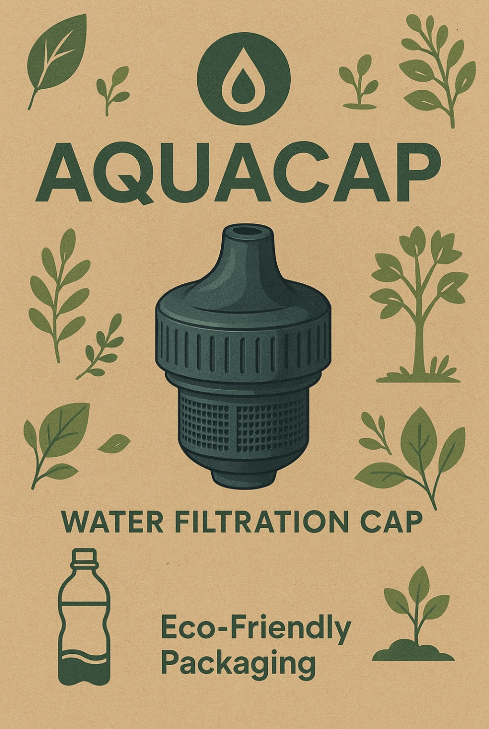 Stylized AquaCap Illustration